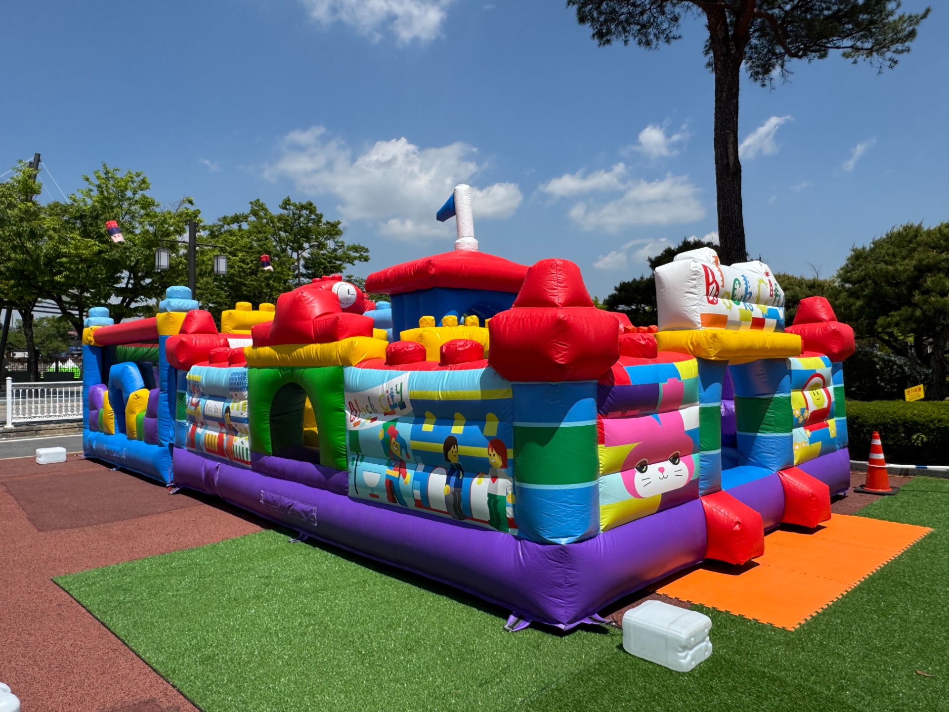 블록시티 대형 에어바운스  (전화,카카오채널문의)