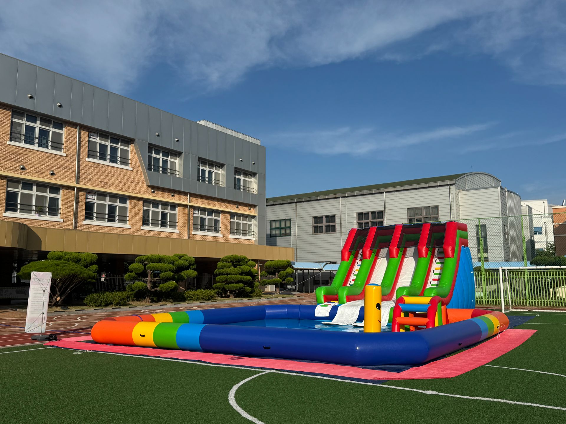 여름 물놀이 패키지 A  구성 : 대형 워터슬라이드 + 10m x 10m 풀장 (전화,카카오채널문의) 상세 이미지 3