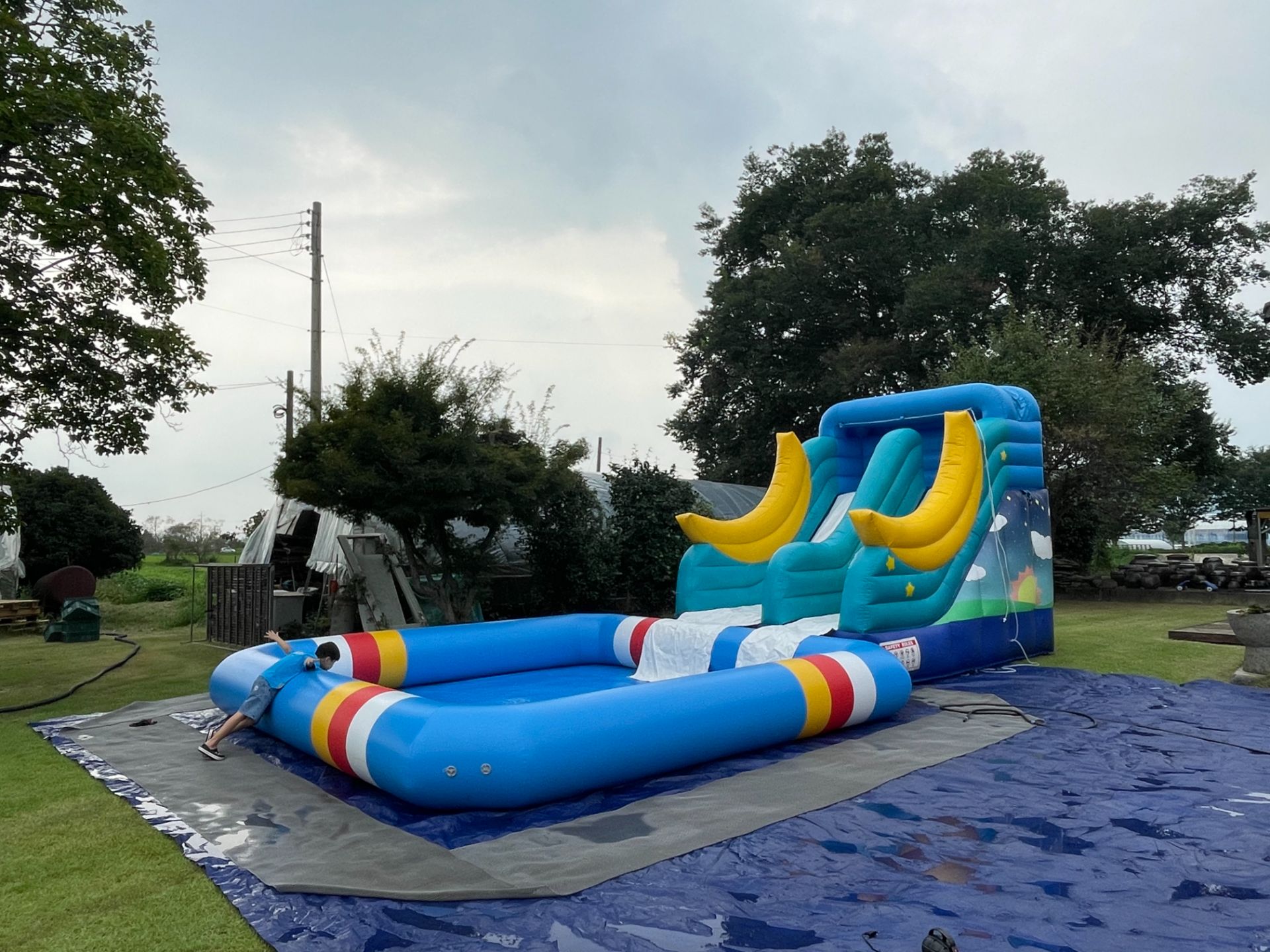 여름 물놀이 패키지 C  구성 : 중소형 워터슬라이드 + 5m x 5m OR 6m x 4m 풀장 (전화,카카오채널문의) 상세 이미지 14