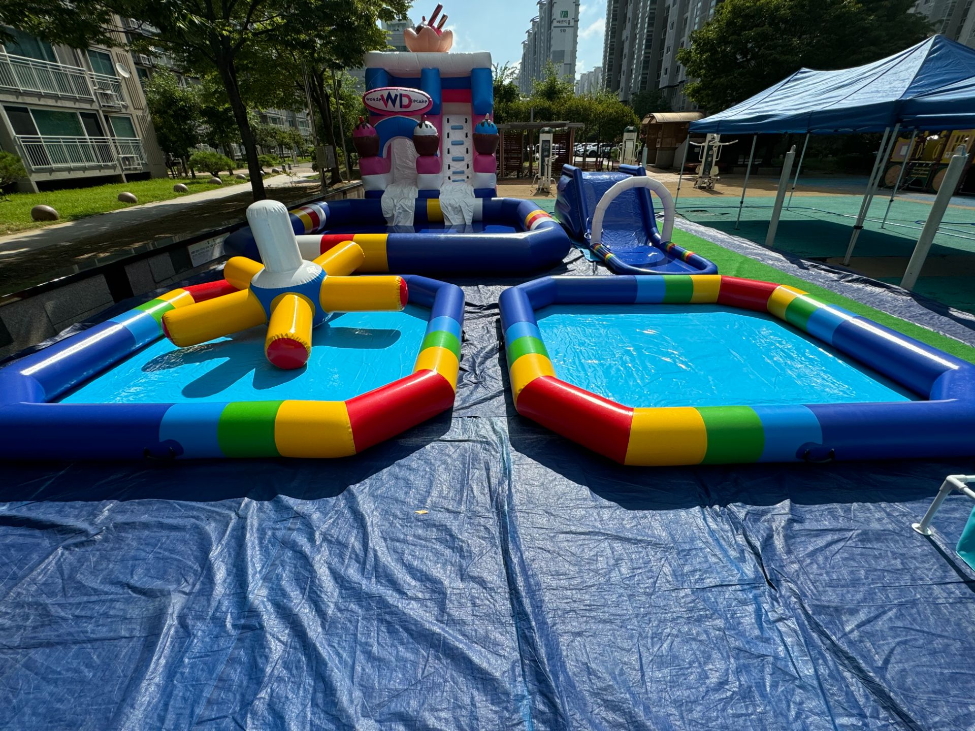 여름 에어풀장 행사,공간 맞춤 다양한 사이즈 구성 (전화,카카오채널문의) 상세 이미지 13