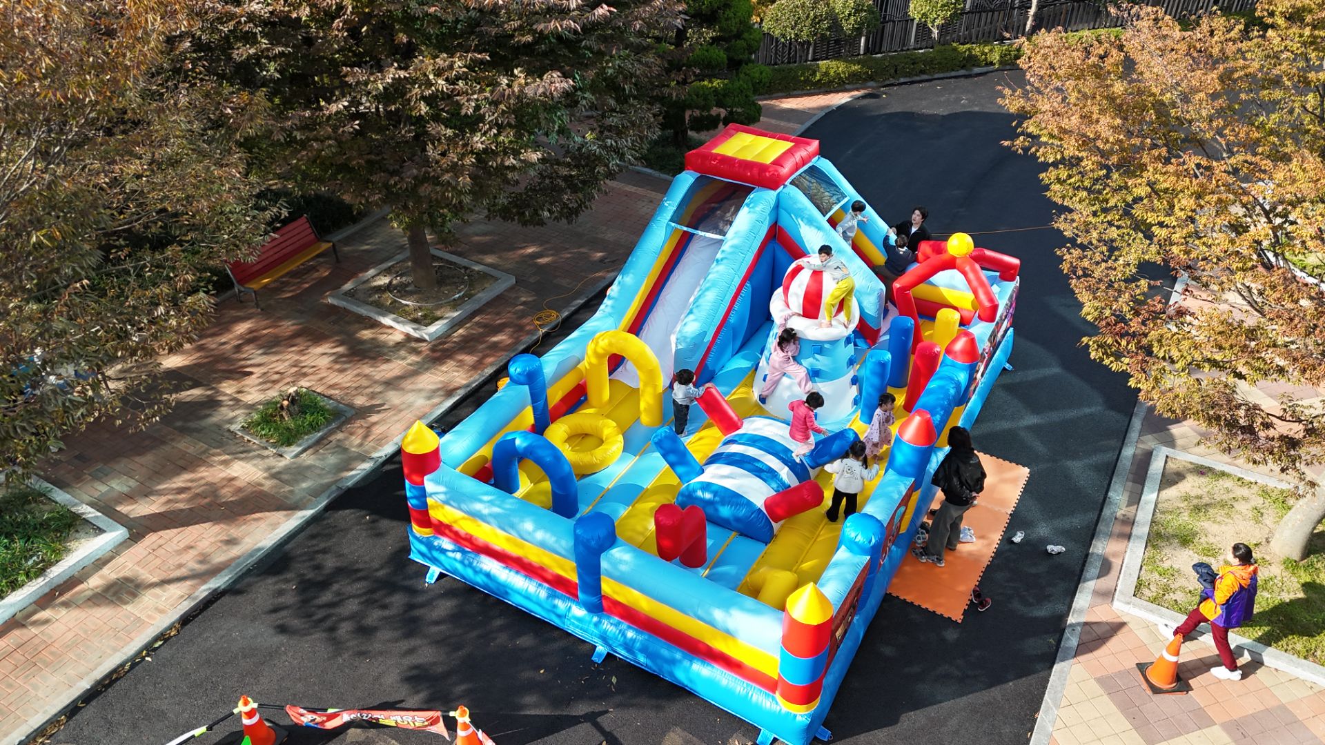 히어로 중형 에어바운스  (전화,카카오채널문의) 상세 이미지 7