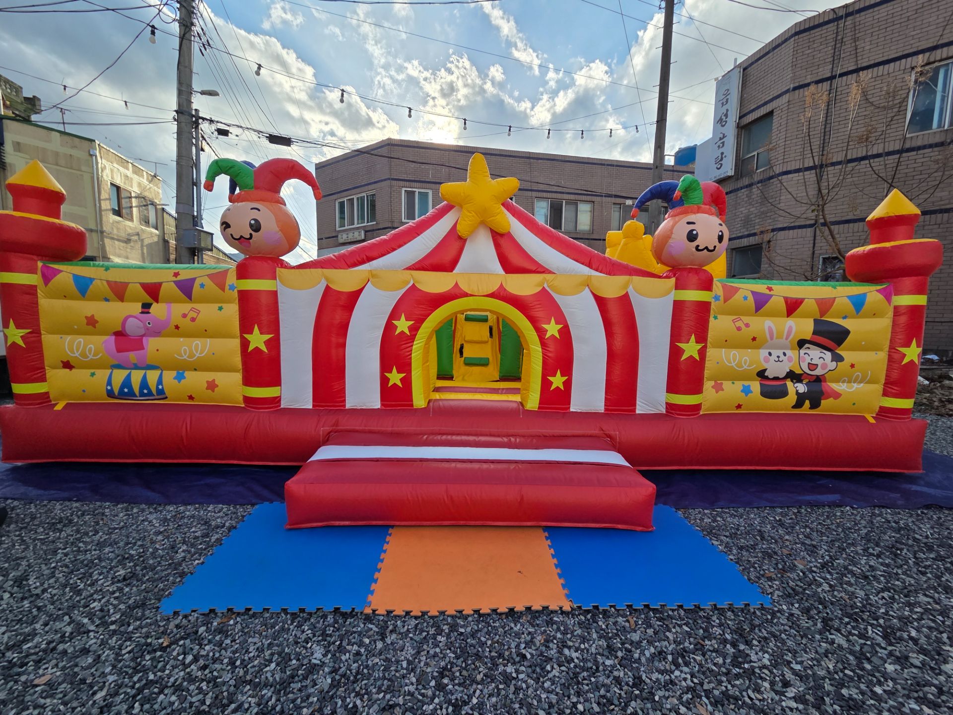 삐에로 중형 에어바운스  (전화,카카오채널문의) 상세 이미지 2