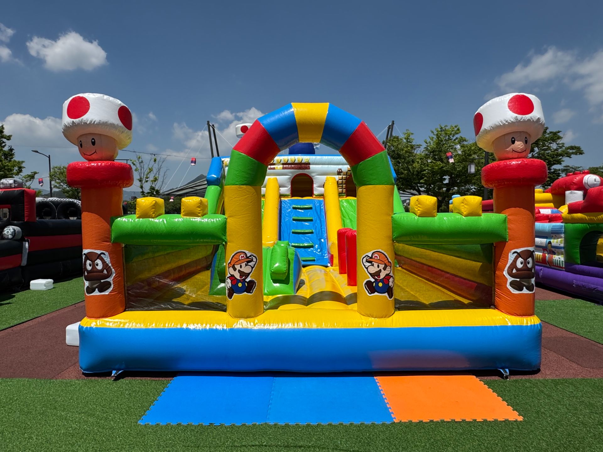 마리오 중형 에어바운스  (전화,카카오채널문의) 상세 이미지 1