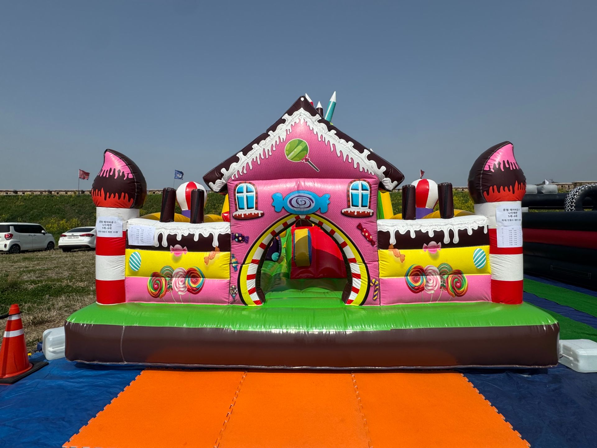 과자집 중형 에어바운스  (전화,카카오채널문의) 상세 이미지 2