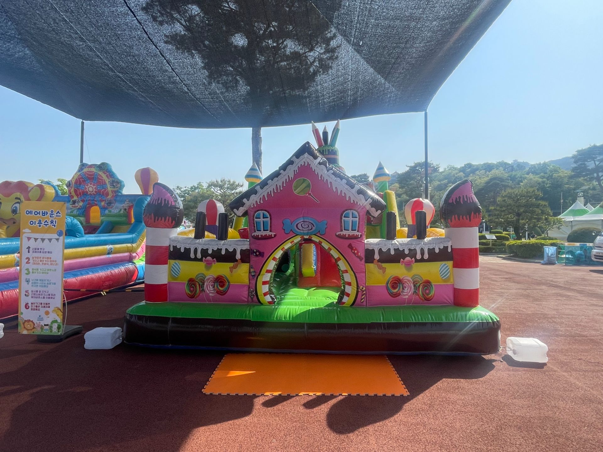 과자집 중형 에어바운스  (전화,카카오채널문의) 상세 이미지 8