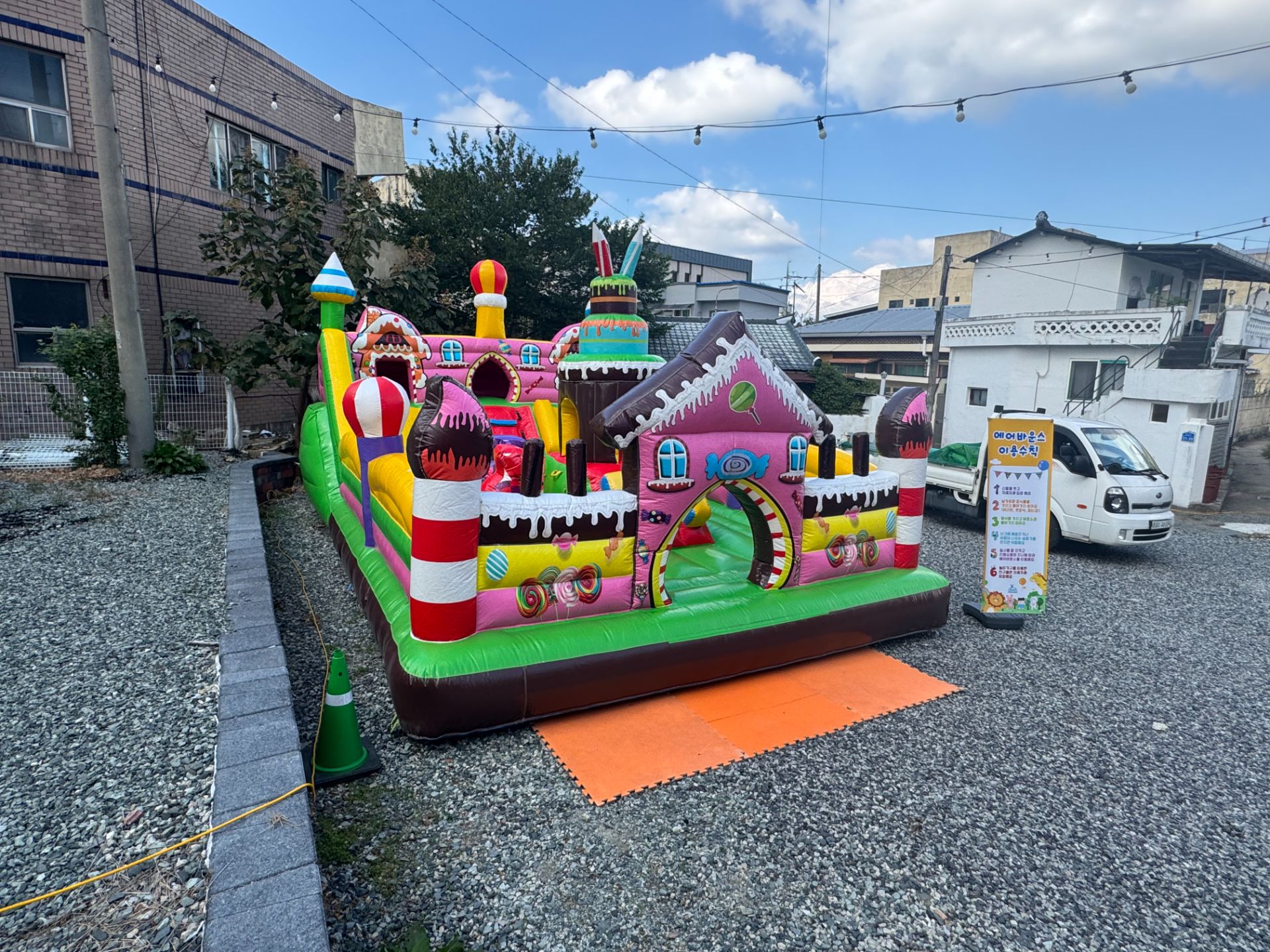 과자집 중형 에어바운스  (전화,카카오채널문의) 상세 이미지 10