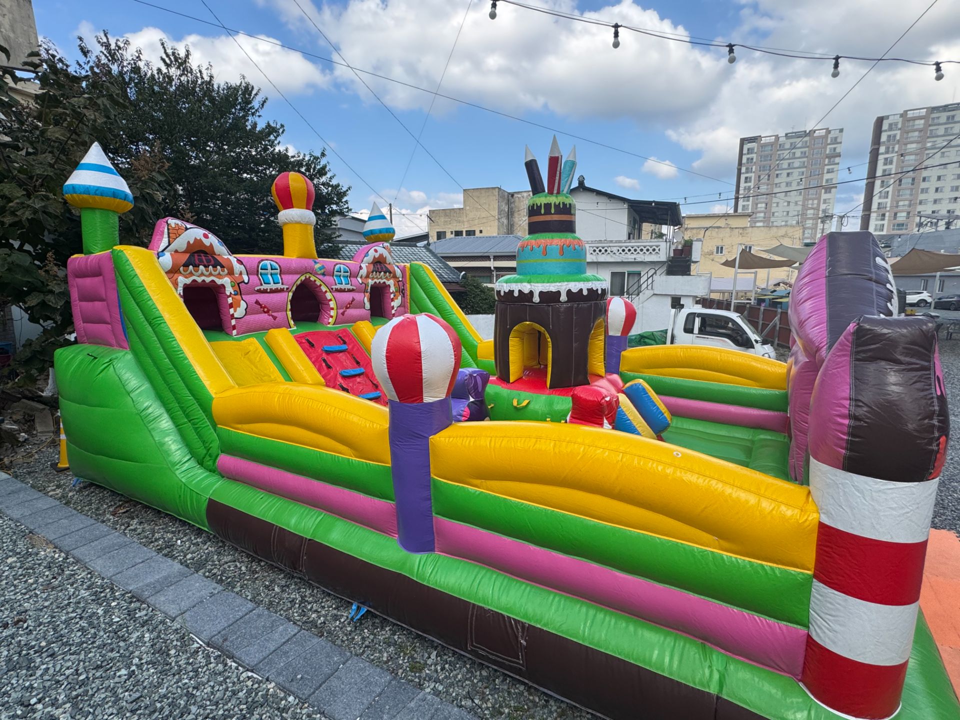 과자집 중형 에어바운스  (전화,카카오채널문의) 상세 이미지 11