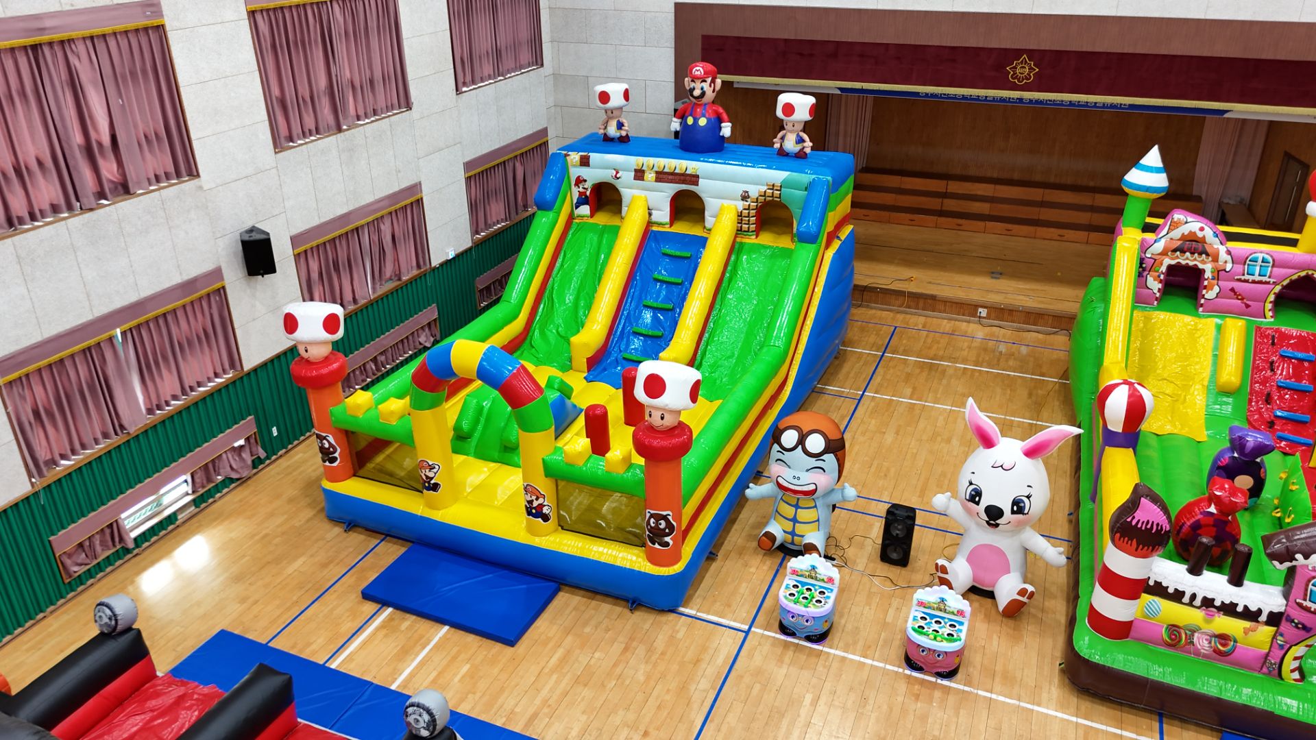 마리오 중형 에어바운스  (전화,카카오채널문의) 상세 이미지 11