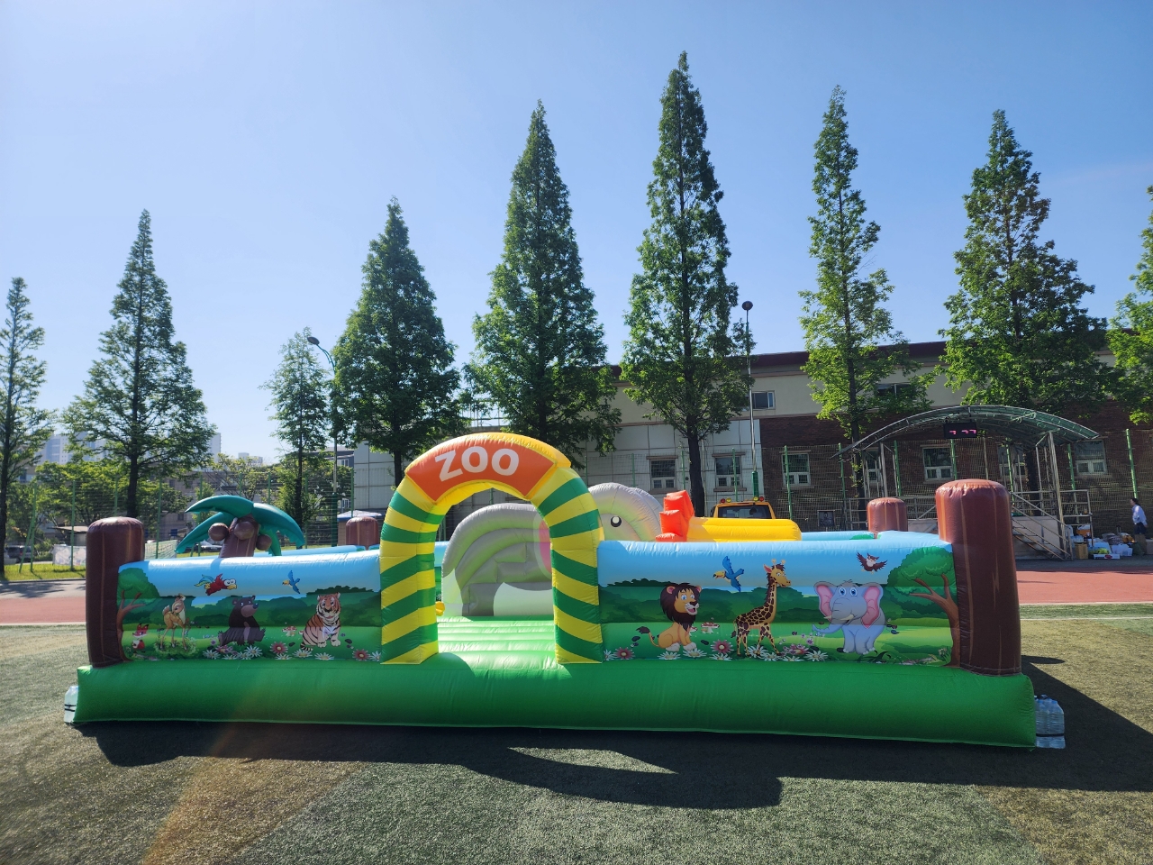 동물원 중형 에어바운스  (전화,카카오채널문의) 상세 이미지 3