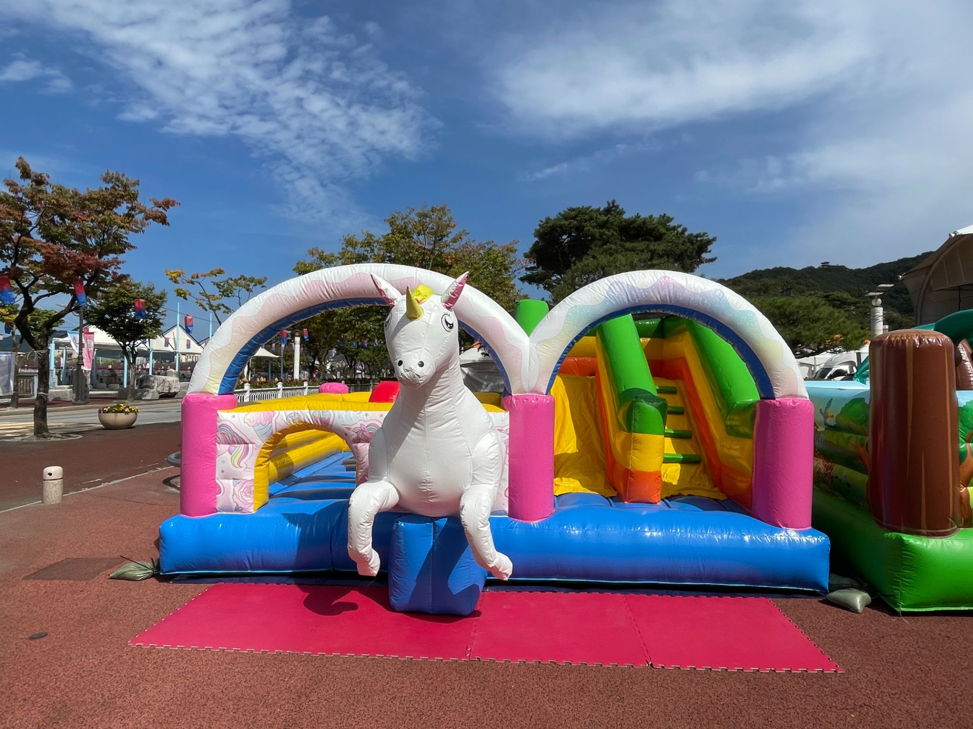 유니콘 소형 에어바운스  (전화,카카오채널문의) 상세 이미지 4