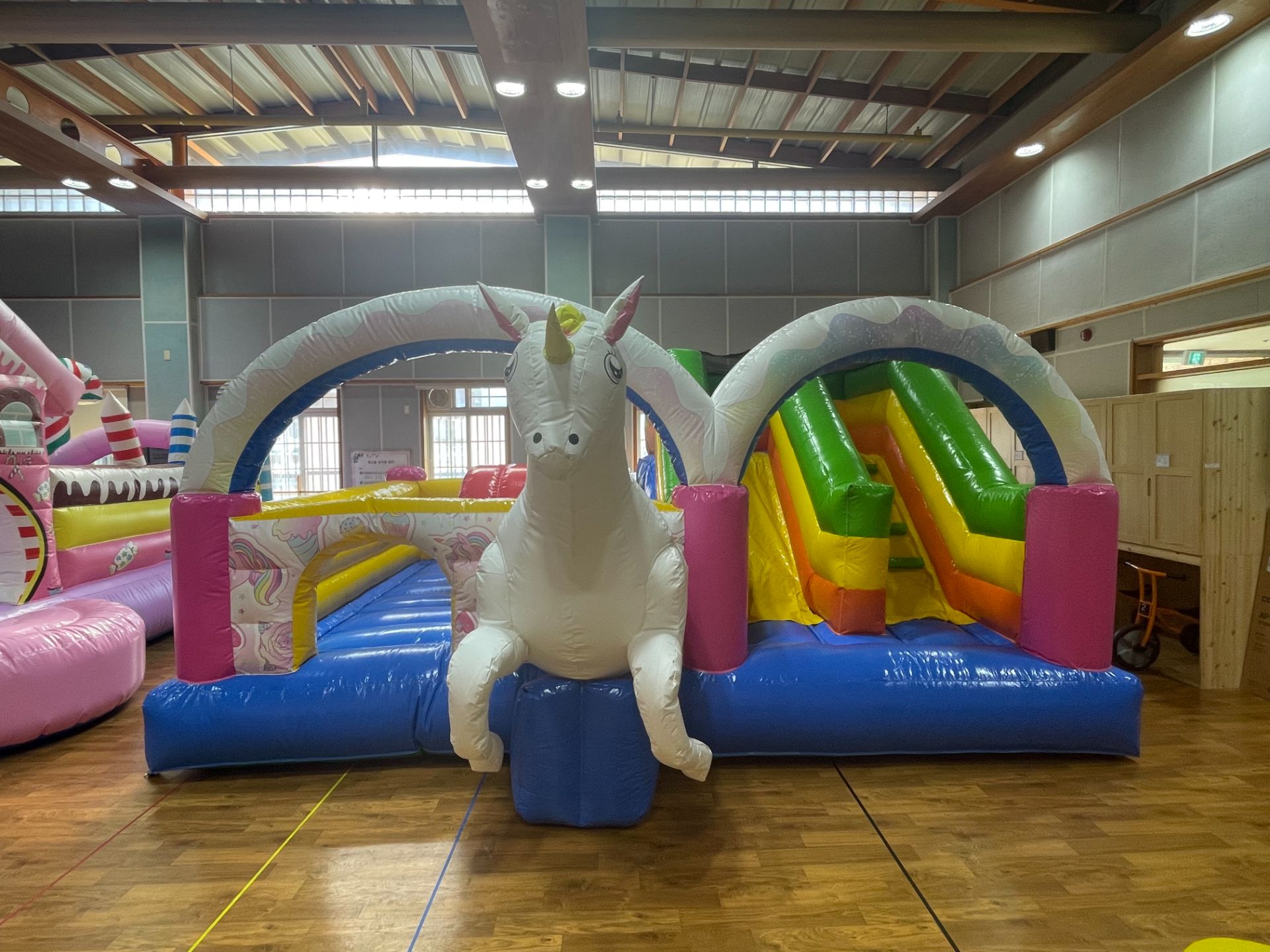 유니콘 소형 에어바운스  (전화,카카오채널문의) 상세 이미지 5