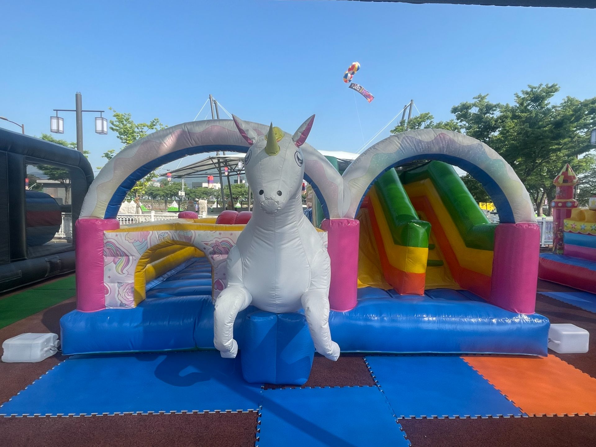 유니콘 소형 에어바운스  (전화,카카오채널문의) 상세 이미지 6