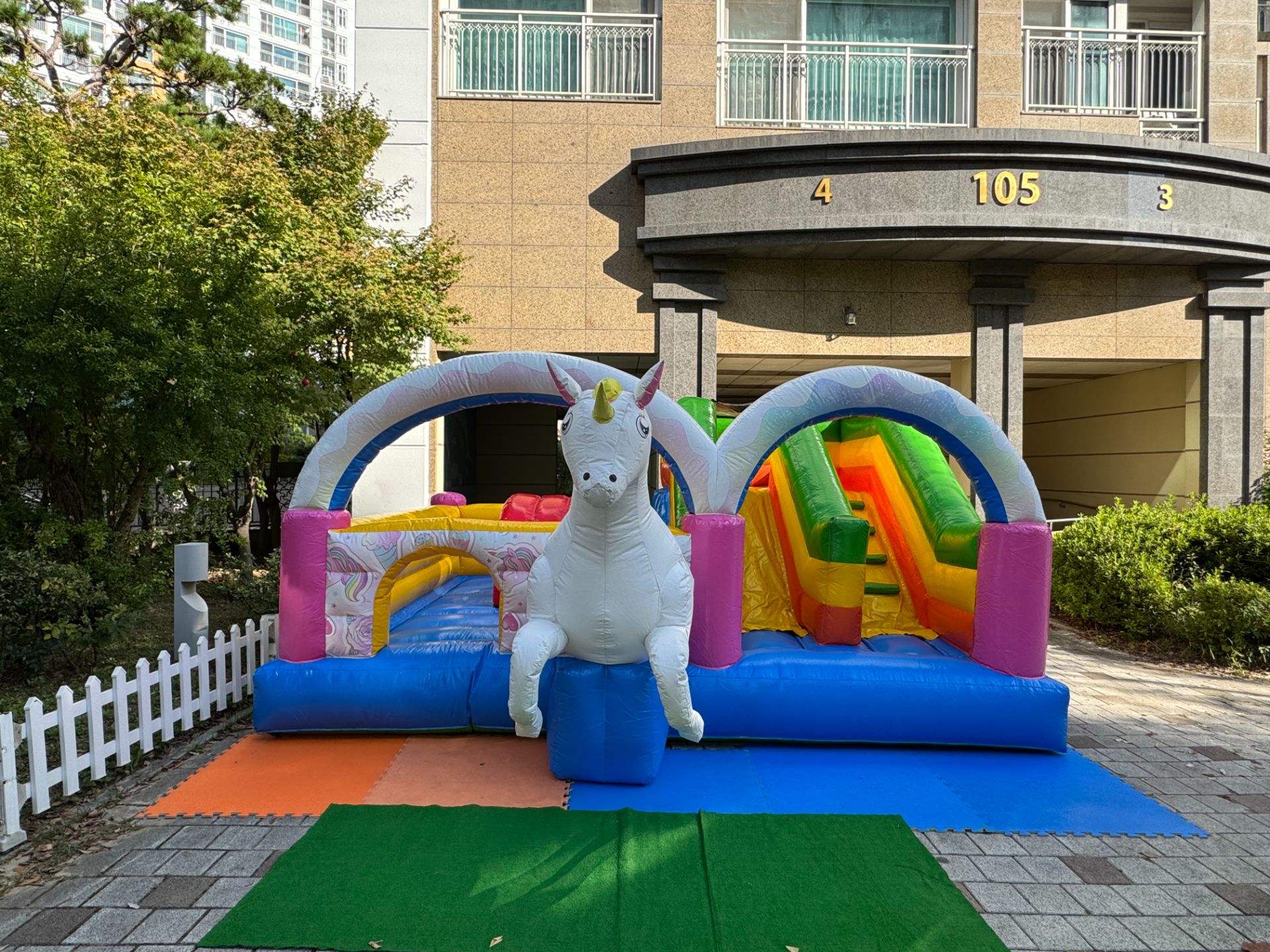 유니콘 소형 에어바운스  (전화,카카오채널문의) 상세 이미지 7