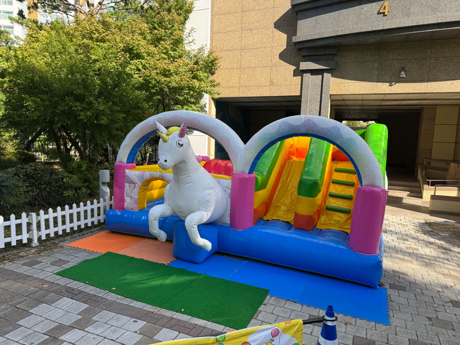 유니콘 소형 에어바운스  (전화,카카오채널문의) 상세 이미지 8