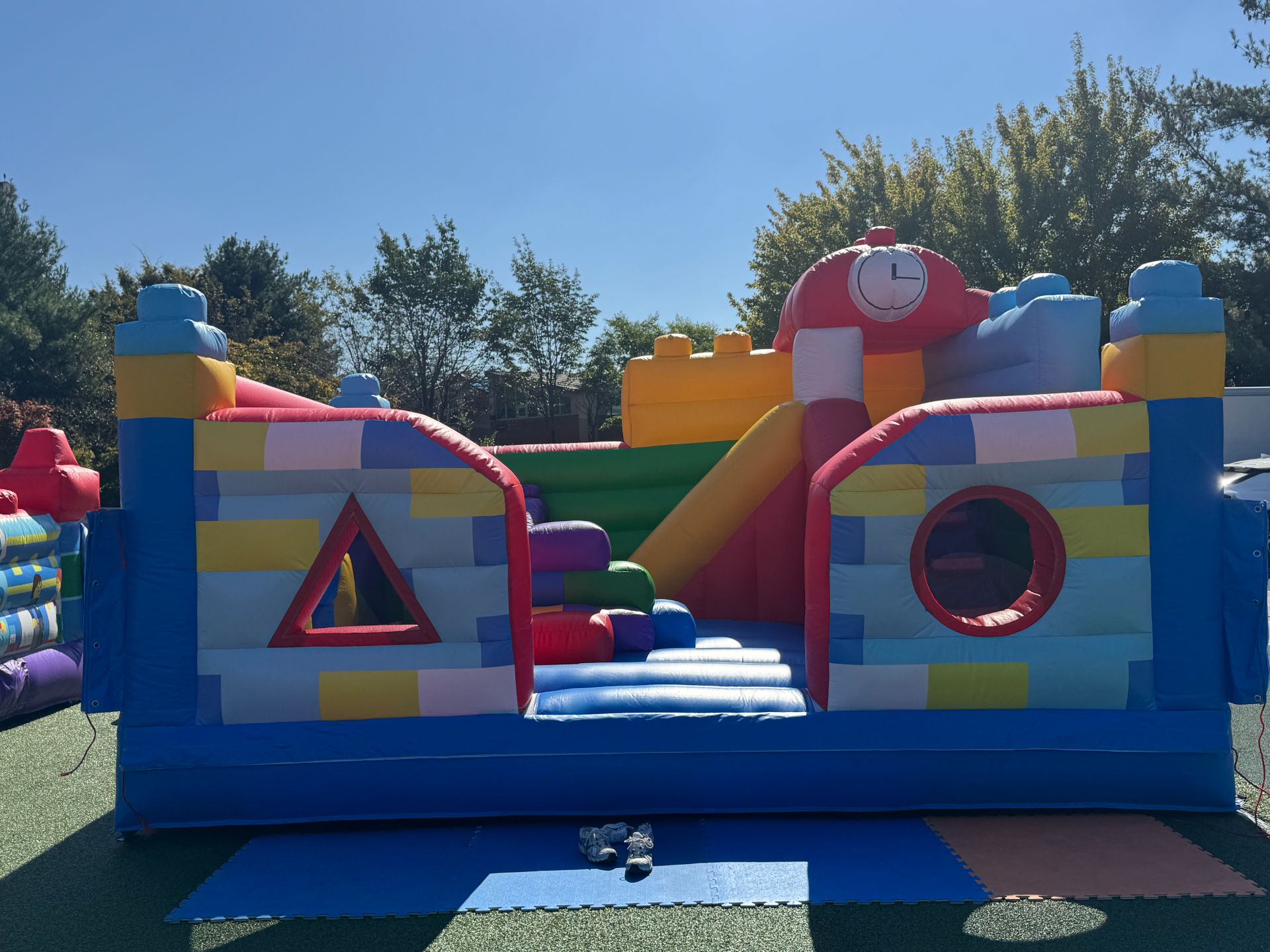 블록 소형 에어바운스  (전화,카카오채널문의) 상세 이미지 4