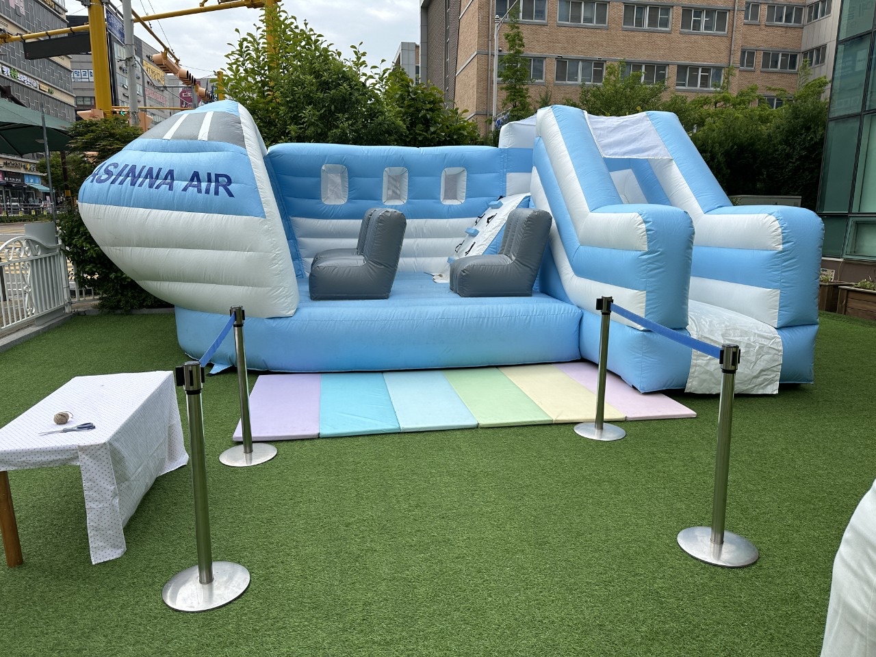 비행기 소형 에어바운스  (전화,카카오채널문의) 상세 이미지 5