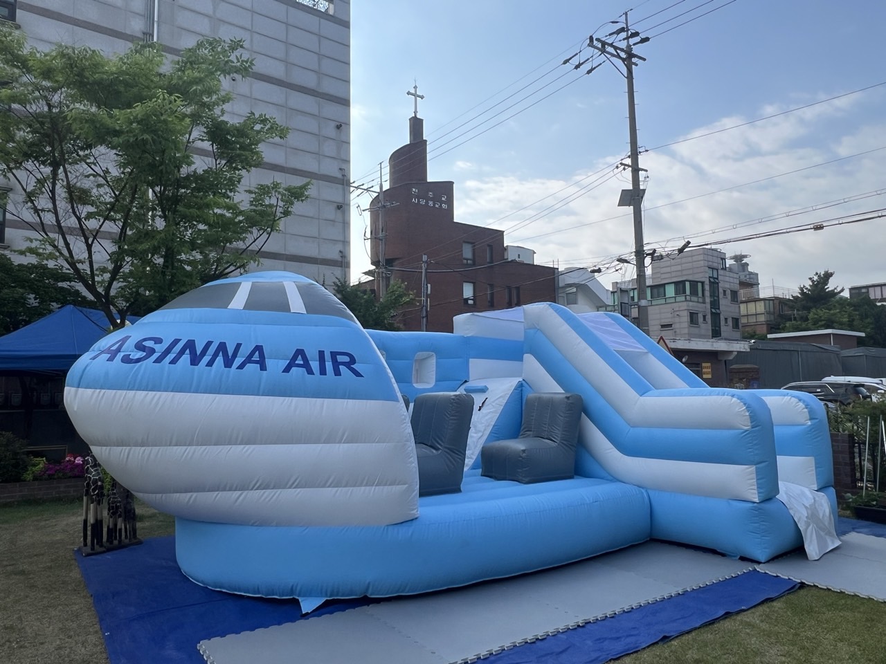 비행기 소형 에어바운스  (전화,카카오채널문의) 상세 이미지 7