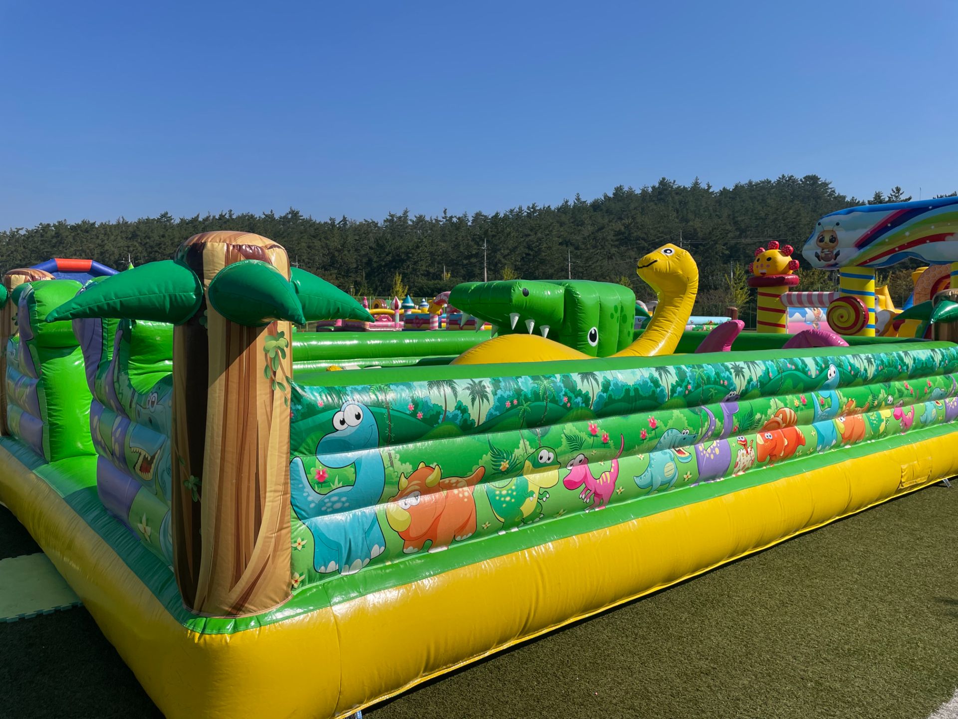 공룡 중형 에어바운스  (전화,카카오채널문의) 상세 이미지 6