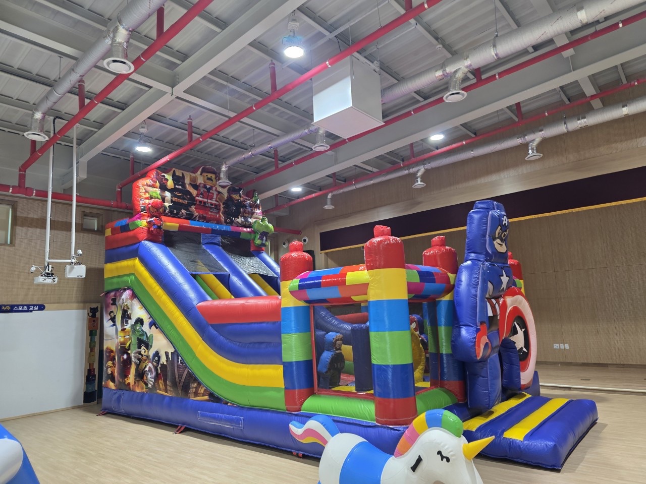 히어로 슬라이드형 중형 에어바운스 (전화,카카오채널문의) 상세 이미지 4